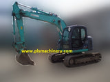 R03. Kobelco SK115SR-1ES Hydraulic Excavator for Rent with Hydraulic Piping or Load Indicator (Arm Crane) In Singapore