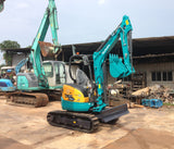 R01. 3 Tons Mini Hydraulic Excavator Rental Services Kubota U-30-5 2013YR in Singapore