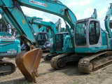 R04. KOBELCO EXCAVATOR FOR RENTAL 2003YR, LOAD INDICATOR (ARMCRANE), HYDRAULIC PIPING, IN SINGAPORE