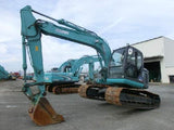S03. KOBELCO EXCAVATOR FOR SALE SK135SR-1ES YY04-09100UP 2007YR WITH HYDRAULIC PIPING AND LOAD INDICATOR & LM CERTIFICATE IN SINGAPORE