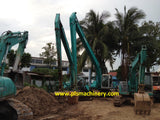 R04. KOBELCO EXCAVATOR FOR RENTAL SK200-6ES SUPER LONG ARM IN SINGAPORE