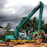 S04. KOBELCO EXCAVATOR FOR SALE SK200-6ES SUPER LONG ARM 2001YEAR IN SINGAPORE