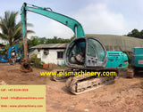 R04. KOBELCO 20TONS EXCAVATOR FOR RENTAL SK200-V SUPER LONG ARM IN SINGAPORE