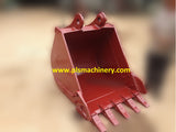 A02. NEW BUCKET FOR SK200SR / SK200-6 / SK200-8 / SK225SR-2 /SK235SR-2 / PC200 / ZX200 / ZX225 / 320C / 320D