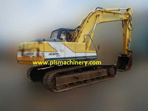 R04. SK200-3 KOBELCO EXCAVATOR FOR RENTAL WITH LOAD INDICATOR