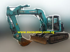 SK130UR KOBELCO EXCAVATOR FOR SALE WITH OFFSET BOOM SINGAPORE