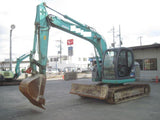 R03.  SK135SR-1ES KOBELCO EXCAVATOR FOR RENTAL 2007YR WITH HYDRAULIC PIPING IN SINGAPORE