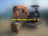 Tunnel Spec Short Arm (1230MM) Mini Excavator For Rent. Ideal For Tunneling And Underground Use In Singapore